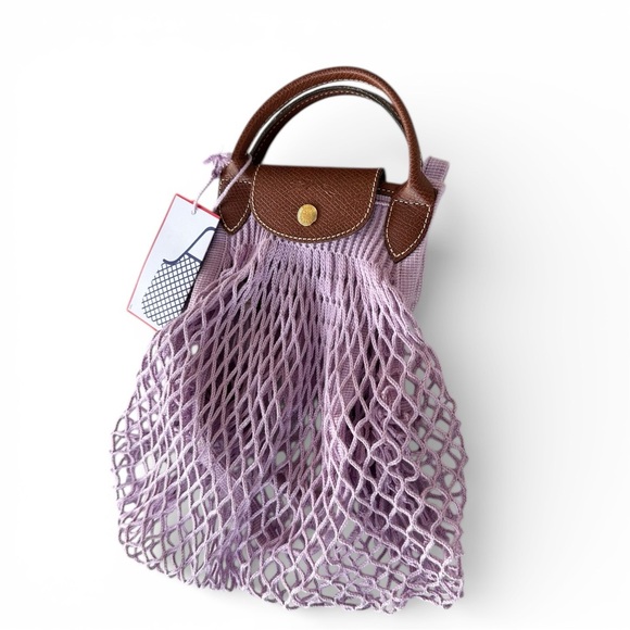 Longchamp • Le Pliage Filet Net Bag - Picture 4 of 14